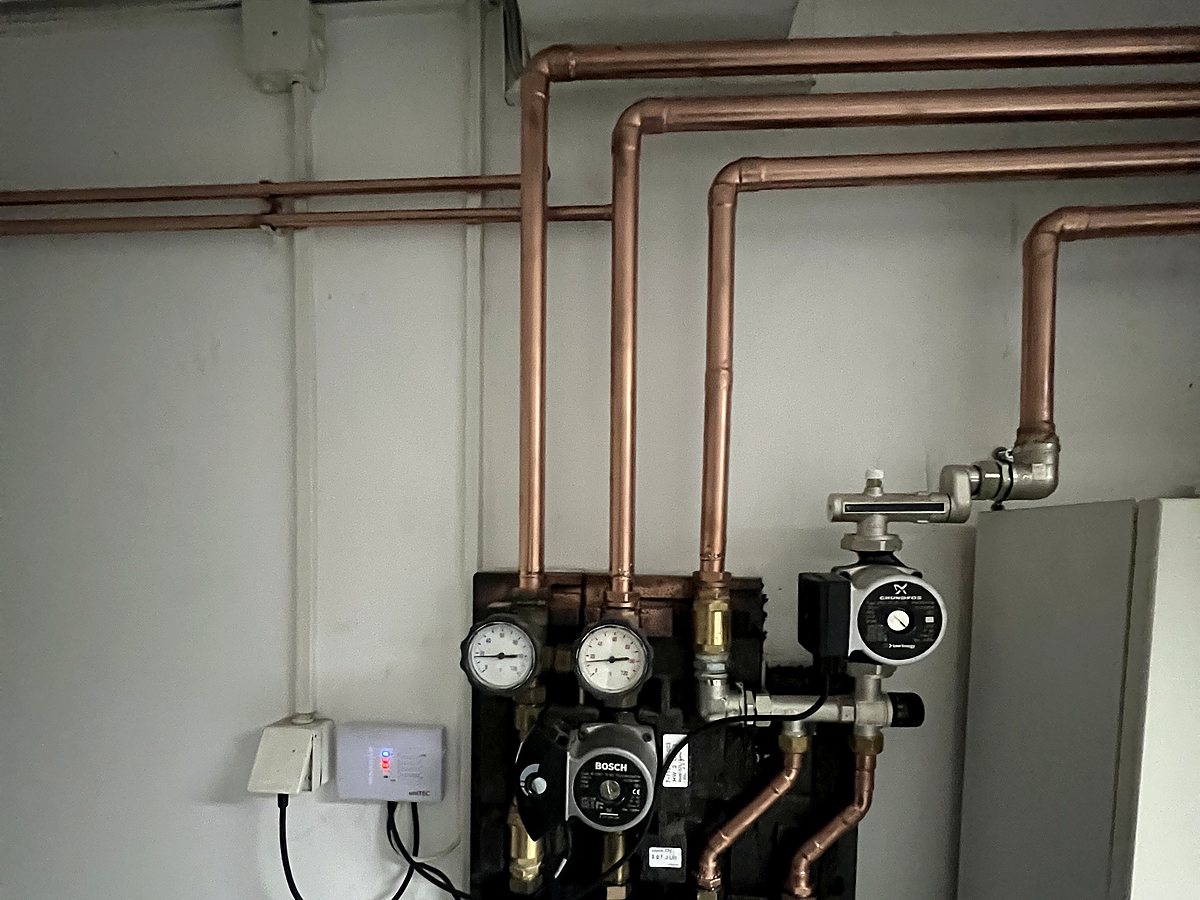 Bakarne instalacije grejanja sa pumpnom grupom